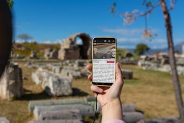 Visita autoguiada de la antigua Corinto con AR, audio y representaciones en 3D
